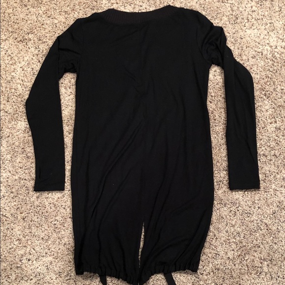 Black High Low Tunic - Picture 4 of 5